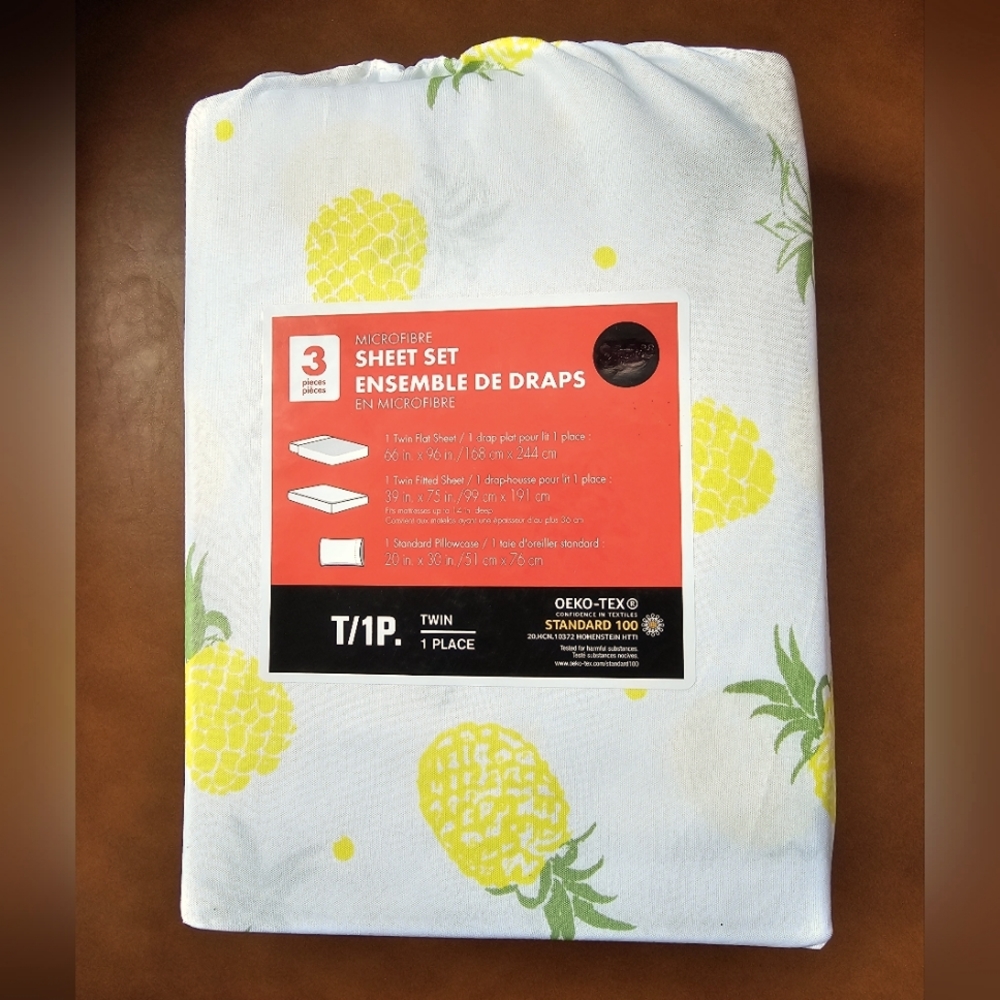 Twin sheet set